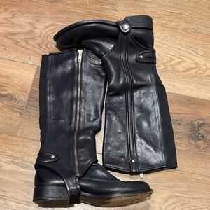 Juicy Couture Black Leather Boots
